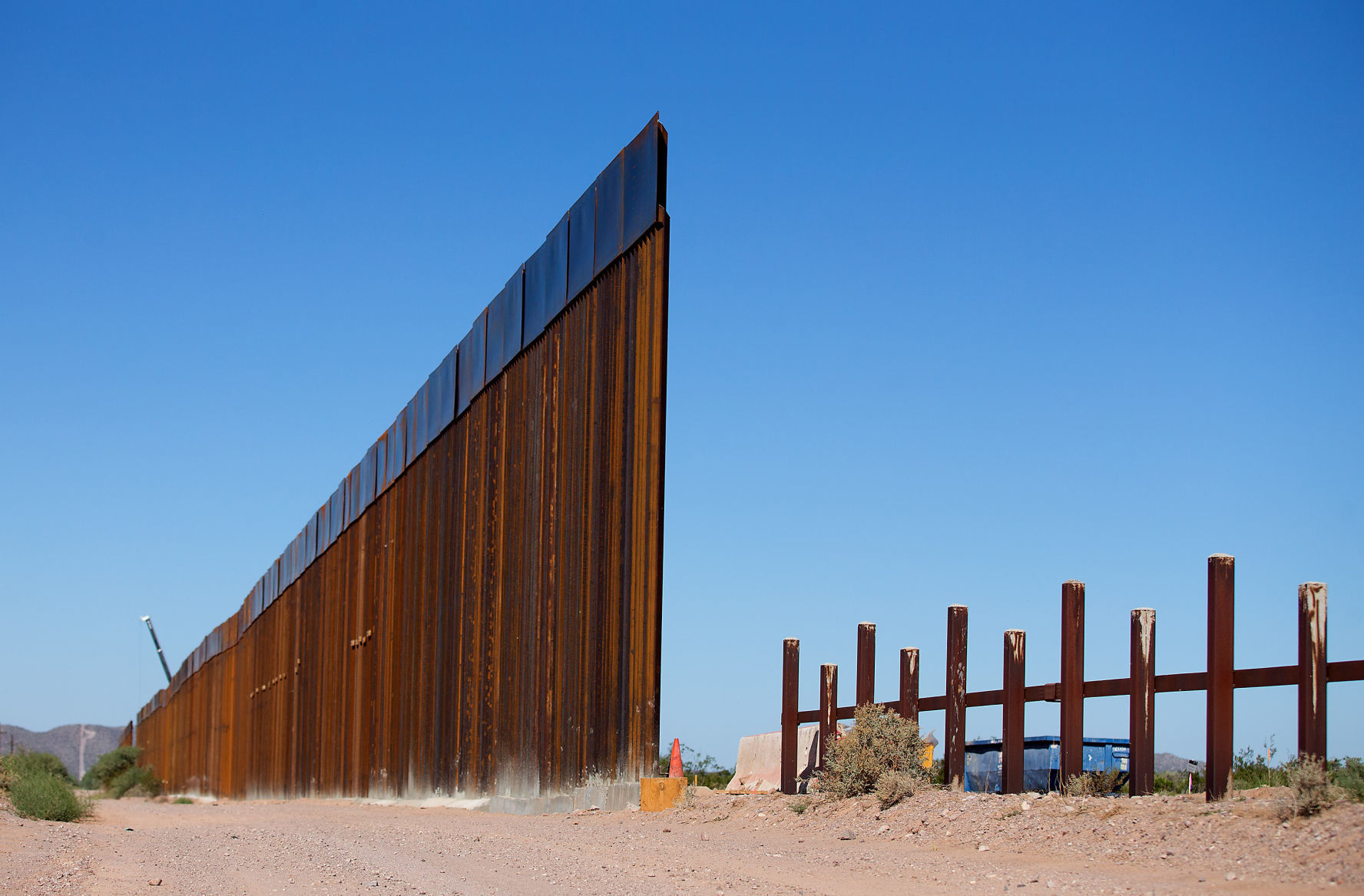 U.S. – Mexico border near Sasabe and Lukeville, Ariz.